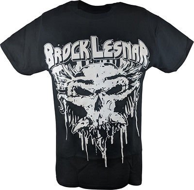 Load image into Gallery viewer, Brock Lesnar Carnage Skull Black Mens T-shirt Sports Mem, Cards &amp; Fan Shop &gt; Fan Apparel &amp; Souvenirs &gt; Wrestling by Hybrid Tees | Extreme Wrestling Shirts
