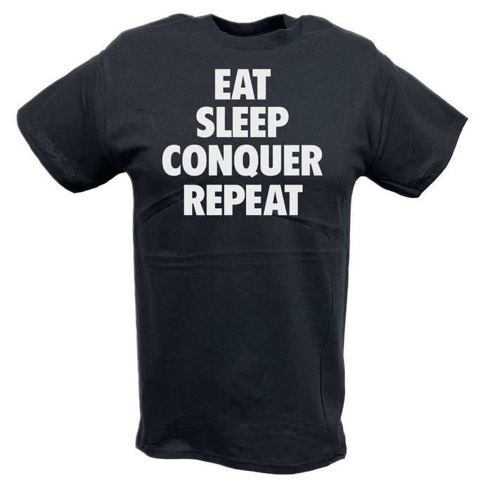 Brock Lesnar Eat Sleep Conquer Repeat Mens Black T-shirt Sports Mem, Cards & Fan Shop > Fan Apparel & Souvenirs > Wrestling by EWS | Extreme Wrestling Shirts