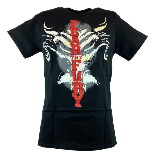 Brock Lesnar Fear the Fury Mens Black T-shirt Sports Mem, Cards & Fan Shop > Fan Apparel & Souvenirs > Wrestling by Hybrid Tees | Extreme Wrestling Shirts