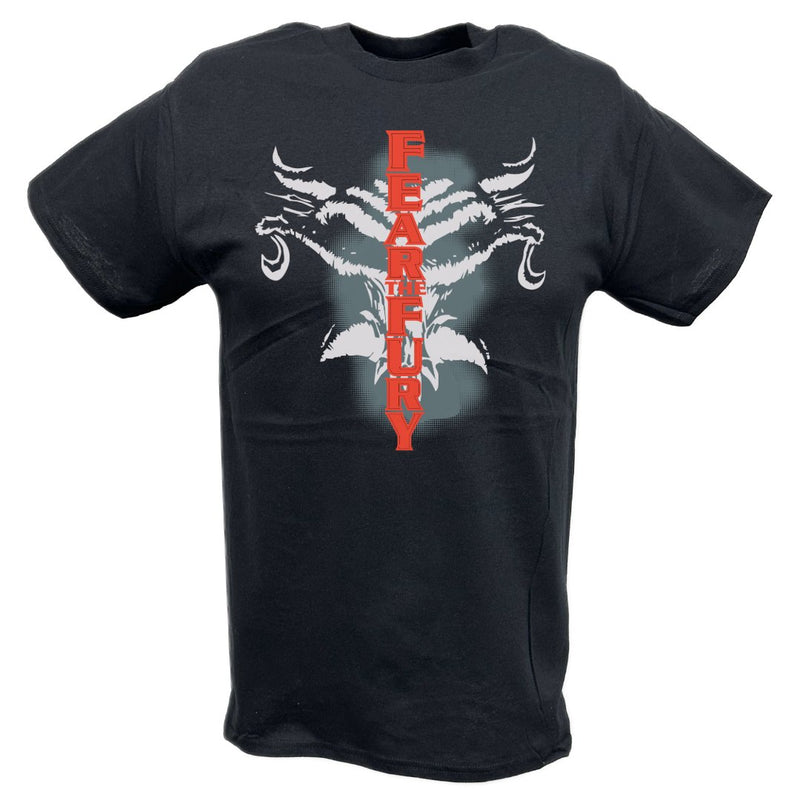 Load image into Gallery viewer, Brock Lesnar Fear the Fury Mens Black T-shirt Sports Mem, Cards &amp; Fan Shop &gt; Fan Apparel &amp; Souvenirs &gt; Wrestling by Hybrid Tees | Extreme Wrestling Shirts
