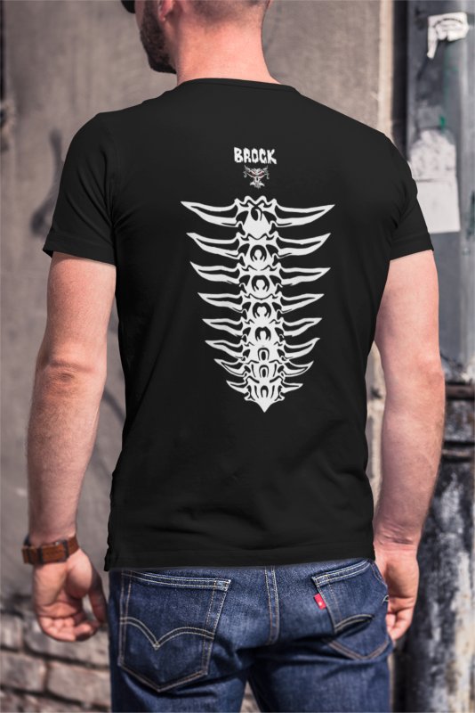 Brock Lesnar Here Comes The Pain Mens Black T-shirt by EWS | Extreme Wrestling Shirts