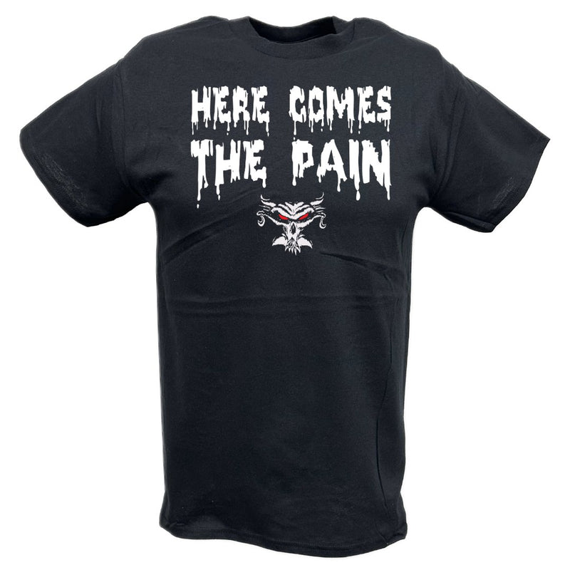 Load image into Gallery viewer, Brock Lesnar Here Comes The Pain Mens Black T-shirt by EWS | Extreme Wrestling Shirts
