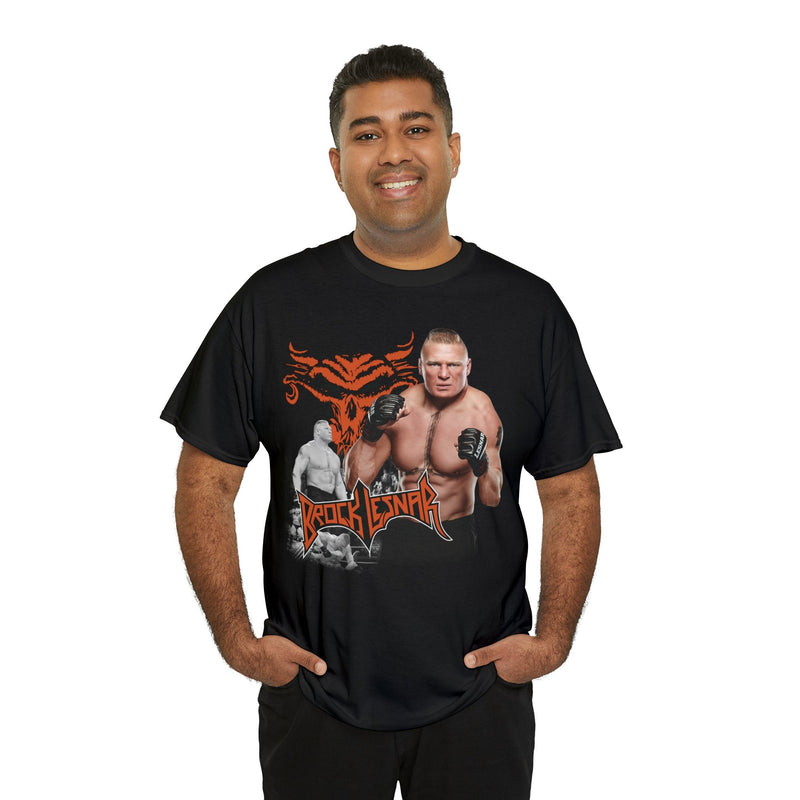 Load image into Gallery viewer, Brock Lesnar Ready to Fight Mens Black T-shirt Sports Mem, Cards &amp; Fan Shop &gt; Fan Apparel &amp; Souvenirs &gt; Wrestling by WWE | Extreme Wrestling Shirts
