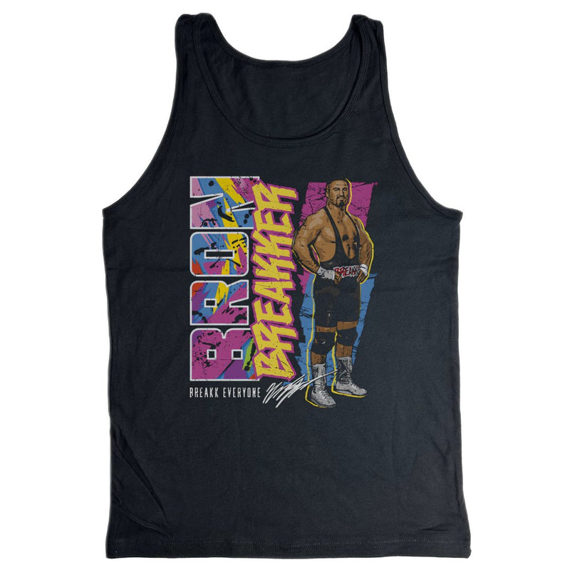 Load image into Gallery viewer, Bron Breakker Retro Black Tank Top Shirt by EWS | Extreme Wrestling Shirts
