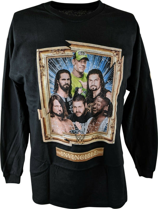 Cena Reigns Rollins Long Sleeve Boys Kids T-shirt Sports Mem, Cards & Fan Shop > Fan Apparel & Souvenirs > Wrestling by EWS | Extreme Wrestling Shirts
