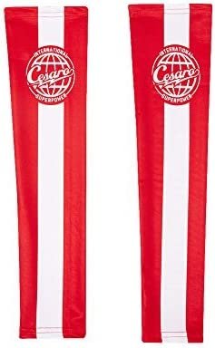 Cesaro The Professional Red Arm Sleeves Set of 2 WWE Authentic Sports Mem, Cards & Fan Shop > Fan Apparel & Souvenirs > Wrestling by WWE Authentic | Extreme Wrestling Shirts