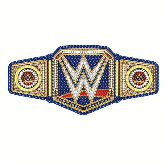 Championship Belt 5D DIY Diamond Art Kit by EWS | Extreme Wrestling Shirts