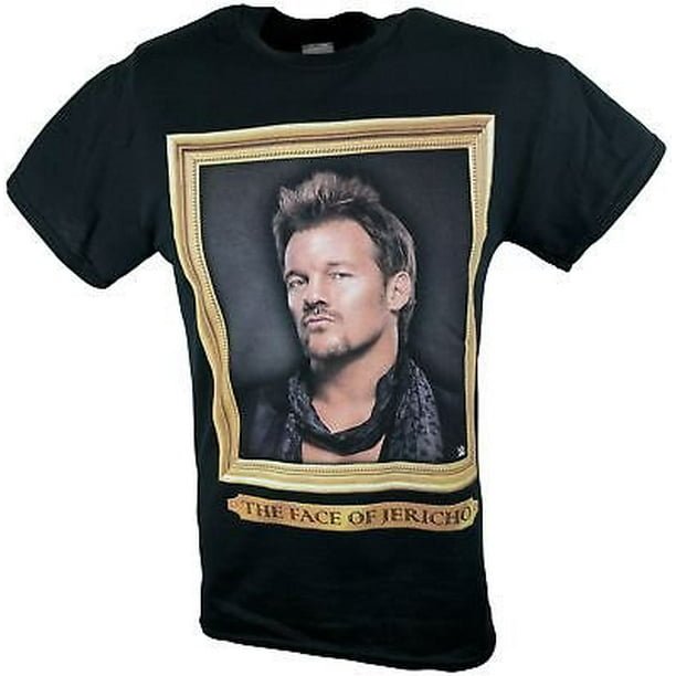 Chris Jericho Frame It In Man WWE Mens Black T-shirt by EWS | Extreme Wrestling Shirts