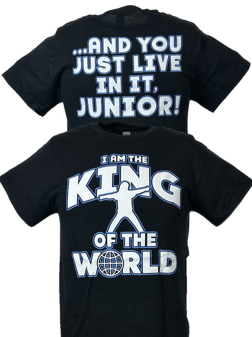 Chris Jericho King of The World You Just Live In It T-shirt by EWS | Extreme Wrestling Shirts