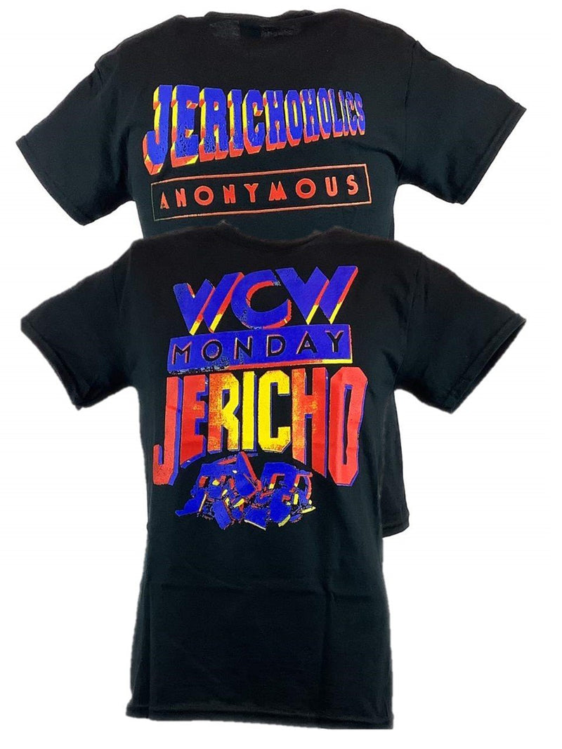 Load image into Gallery viewer, Chris Jericho WCW Monday Night Raw Jericholic Mens Black T-shirt Sports Mem, Cards &amp; Fan Shop &gt; Fan Apparel &amp; Souvenirs &gt; Wrestling by EWS | Extreme Wrestling Shirts
