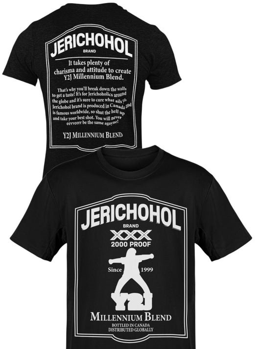 Chris Jericho Y2J 2000 Proof Jerichohol Mens T-shirt Sports Mem, Cards & Fan Shop > Fan Apparel & Souvenirs > Wrestling by EWS | Extreme Wrestling Shirts
