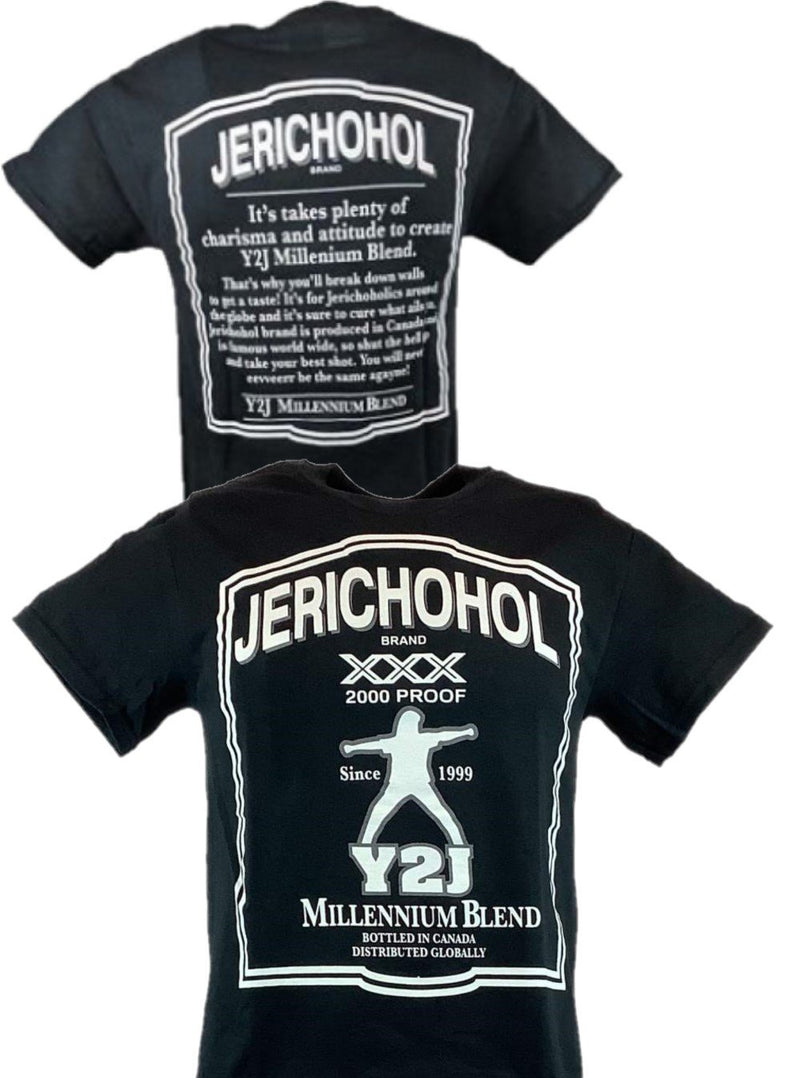 Load image into Gallery viewer, Chris Jericho Y2J 2000 Proof Jerichohol Mens T-shirt Sports Mem, Cards &amp; Fan Shop &gt; Fan Apparel &amp; Souvenirs &gt; Wrestling by EWS | Extreme Wrestling Shirts
