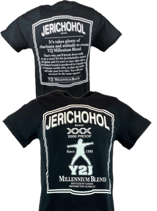 Chris Jericho Y2J 2000 Proof Jerichohol Mens T-shirt Sports Mem, Cards & Fan Shop > Fan Apparel & Souvenirs > Wrestling by EWS | Extreme Wrestling Shirts