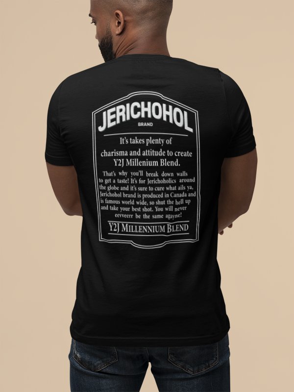 Load image into Gallery viewer, Chris Jericho Y2J 2000 Proof Jerichohol Mens T-shirt Sports Mem, Cards &amp; Fan Shop &gt; Fan Apparel &amp; Souvenirs &gt; Wrestling by EWS | Extreme Wrestling Shirts
