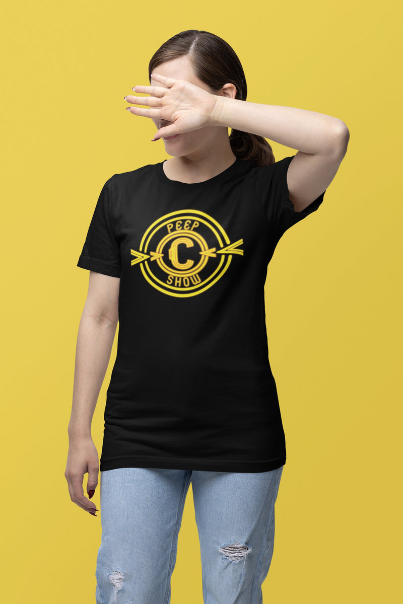 Load image into Gallery viewer, Christian Cage For The Peeps By The Peeps Show Black T-shirt by EWS | Extreme Wrestling Shirts
