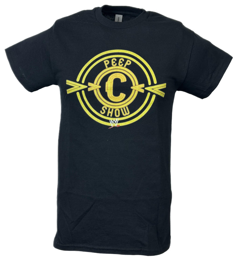 Load image into Gallery viewer, Christian Cage For The Peeps By The Peeps Show Black T-shirt by EWS | Extreme Wrestling Shirts
