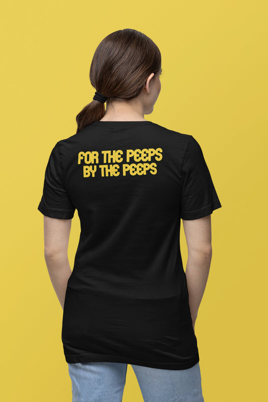 Christian Cage For The Peeps By The Peeps Show Black T-shirt by EWS | Extreme Wrestling Shirts