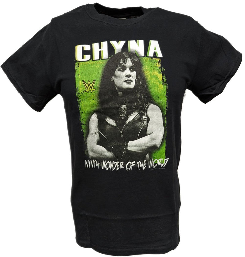 Load image into Gallery viewer, Chyna WWE Ninth Wonder of the World Black T-shirt by WWE | Extreme Wrestling Shirts
