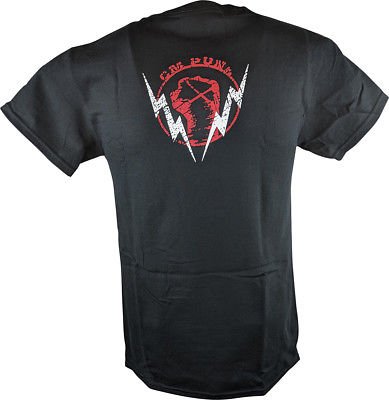 CM Punk American Flag Nexus Mens USA Black T-shirt Sports Mem, Cards & Fan Shop > Fan Apparel & Souvenirs > Wrestling by Hybrid Tees | Extreme Wrestling Shirts