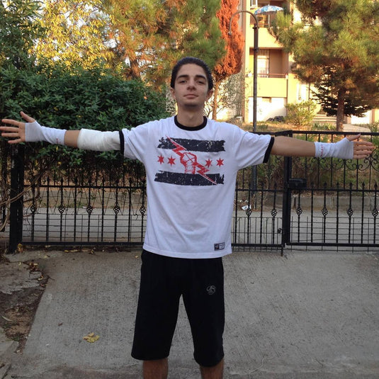 CM Punk Best In The World Mens White Ringer T-shirt Sports Mem, Cards & Fan Shop > Fan Apparel & Souvenirs > Wrestling by EWS | Extreme Wrestling Shirts