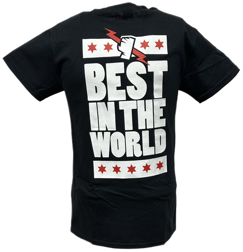 Load image into Gallery viewer, CM Punk Crimson X Best In The World Mens Black T-shirt Sports Mem, Cards &amp; Fan Shop &gt; Fan Apparel &amp; Souvenirs &gt; Wrestling by EWS | Extreme Wrestling Shirts
