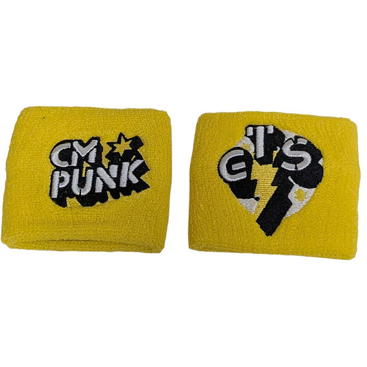 CM Punk GTS Go To Sleep Wristbands Set of 2 Sports Mem, Cards & Fan Shop > Fan Apparel & Souvenirs > Wrestling by Extreme Wrestling Shirts | Extreme Wrestling Shirts