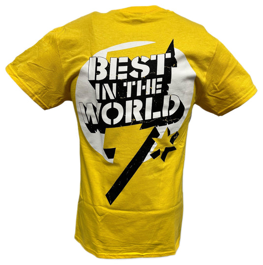 CM Punk GTS Go To Sleep Yellow Short Sleeve Mens T-shirt Sports Mem, Cards & Fan Shop > Fan Apparel & Souvenirs > Wrestling by EWS | Extreme Wrestling Shirts