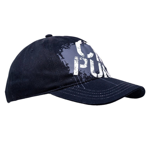 CM Punk Oversized Logo Snapback Hat Black NWT Officially Licensed by EWS | Extreme Wrestling Shirts