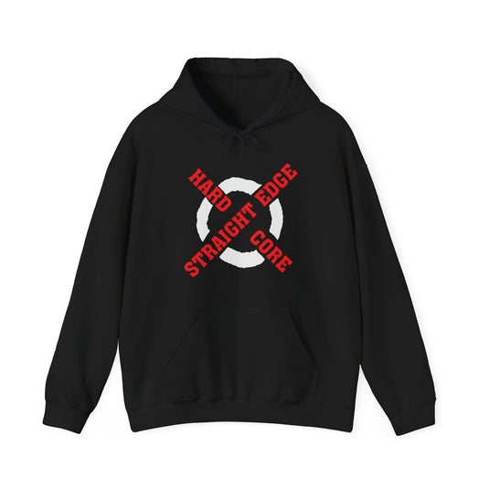 CM Punk Straight Edge Hardcore My Life Rules Black Pullover Hoody by EWS | Extreme Wrestling Shirts