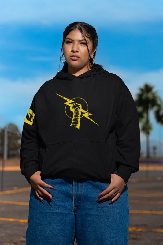 Load image into Gallery viewer, CM Punk Uprising Black Pullover Hoody Sweatshirt New Sports Mem, Cards &amp; Fan Shop &gt; Fan Apparel &amp; Souvenirs &gt; Wrestling by EWS | Extreme Wrestling Shirts
