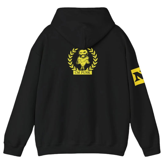 CM Punk Uprising Black Pullover Hoody Sweatshirt New Sports Mem, Cards & Fan Shop > Fan Apparel & Souvenirs > Wrestling by EWS | Extreme Wrestling Shirts