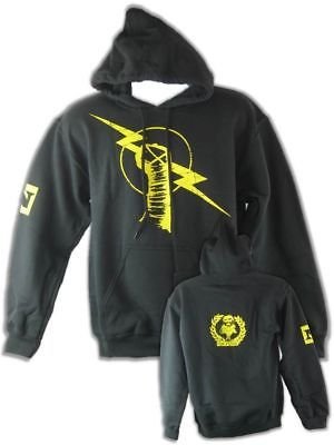 CM Punk Uprising Black Pullover Hoody Sweatshirt New Sports Mem, Cards & Fan Shop > Fan Apparel & Souvenirs > Wrestling by Hybrid Tees | Extreme Wrestling Shirts