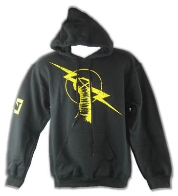 CM Punk Uprising Black Pullover Hoody Sweatshirt New Sports Mem, Cards & Fan Shop > Fan Apparel & Souvenirs > Wrestling by Hybrid Tees | Extreme Wrestling Shirts