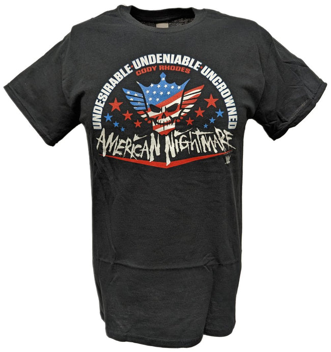 Cody Rhodes American Nightmare Black T-shirt by WWE | Extreme Wrestling Shirts