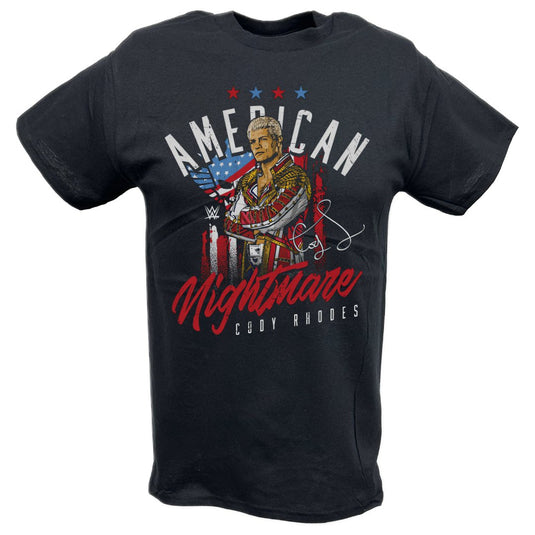 Cody Rhodes American Nightmare Homage T-shirt by EWS | Extreme Wrestling Shirts
