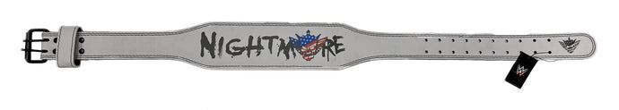 Cody Rhodes American Nightmare Logo Leather Weightlifting Belt by EWS | Extreme Wrestling Shirts