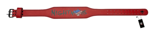 Cody Rhodes American Nightmare Logo Leather Weightlifting Belt by EWS | Extreme Wrestling Shirts