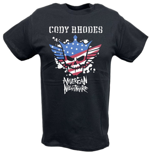 Cody Rhodes Big Bold American Nightmare Black Kids Boys Youth T-shirt by EWS | Extreme Wrestling Shirts