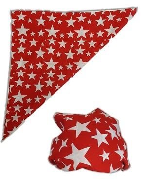 Load image into Gallery viewer, Colored Stars Bandana for Macho Man Costume Red Sports Mem, Cards &amp; Fan Shop &gt; Fan Apparel &amp; Souvenirs &gt; Wrestling by Macho Man | Extreme Wrestling Shirts
