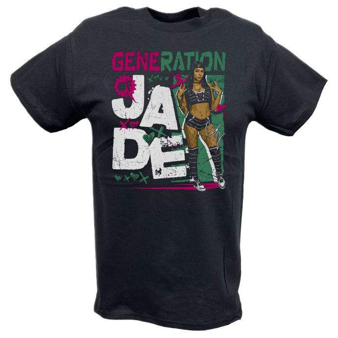 Cora Jade Generation Of Jade Black T-shirt by EWS | Extreme Wrestling Shirts