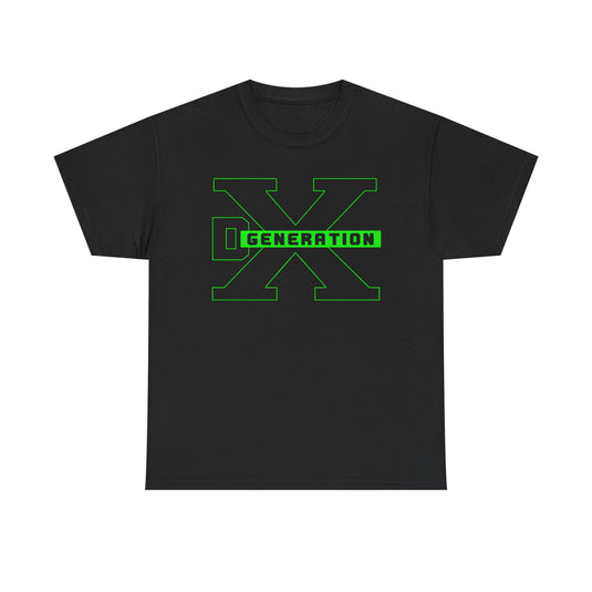 D-Generation X BIG X Green DX T-shirt-S by EWS | Extreme Wrestling Shirts