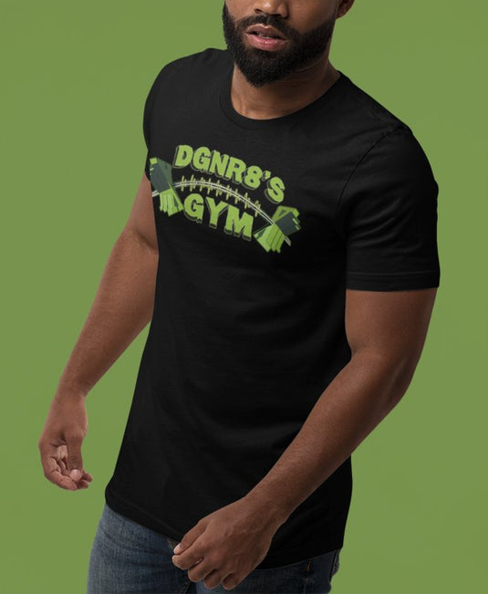 D-Generation X DGNR8 Gym Clean Jerk T-shirt by EWS | Extreme Wrestling Shirts