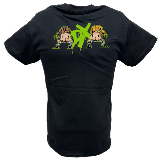 D-Generation X DX Butts Mooning Triple H Shawn Michaels T-shirt by EWS | Extreme Wrestling Shirts