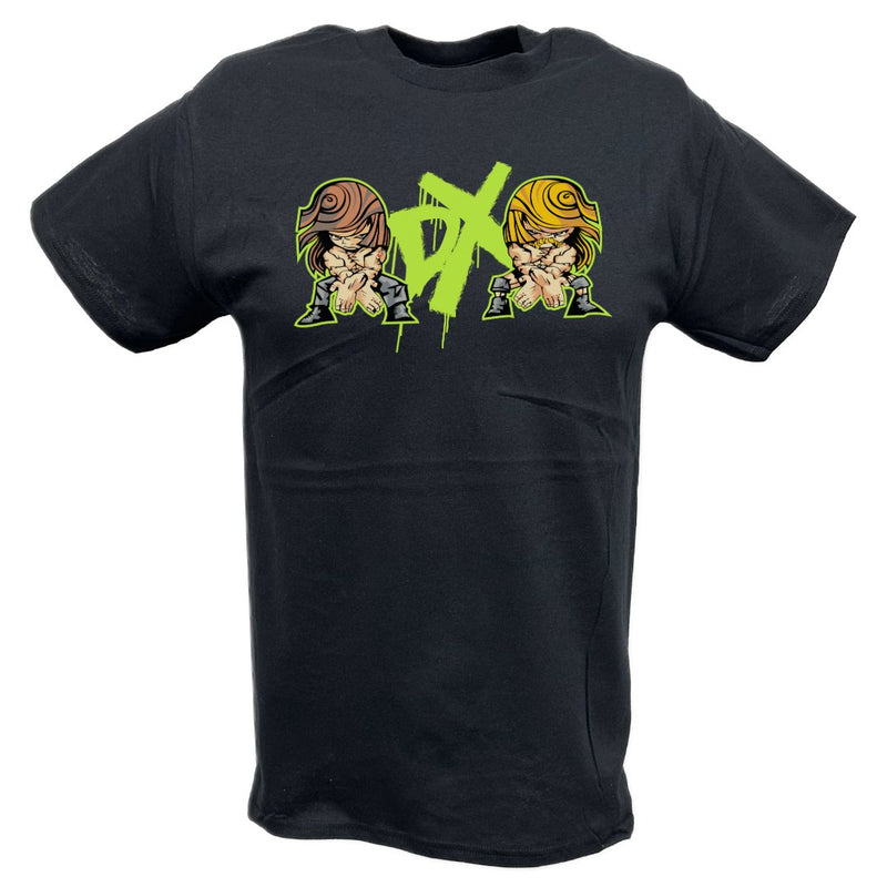 Load image into Gallery viewer, D-Generation X DX Mooning Triple H Shawn Michaels T-shirt by EWS | Extreme Wrestling Shirts
