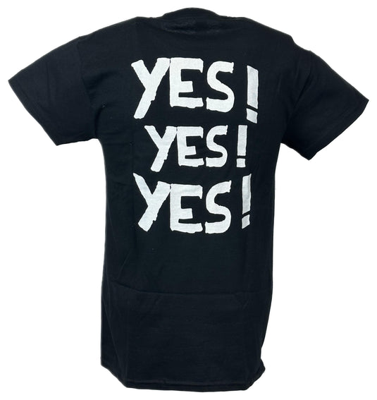 Daniel Bryan Goat YES YES YES! Black T-shirt by EWS | Extreme Wrestling Shirts