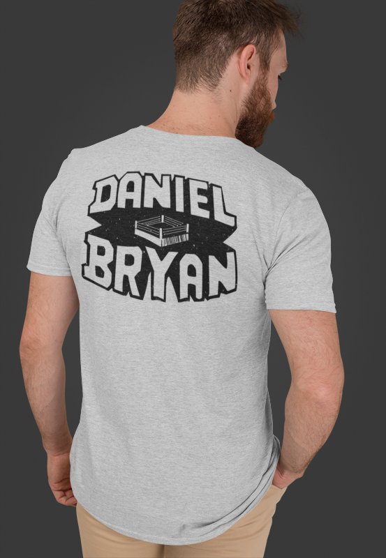 Load image into Gallery viewer, Daniel Bryan Respect the Beard Mens Gray T-shirt Sports Mem, Cards &amp; Fan Shop &gt; Fan Apparel &amp; Souvenirs &gt; Wrestling by Hybrid Tees | Extreme Wrestling Shirts
