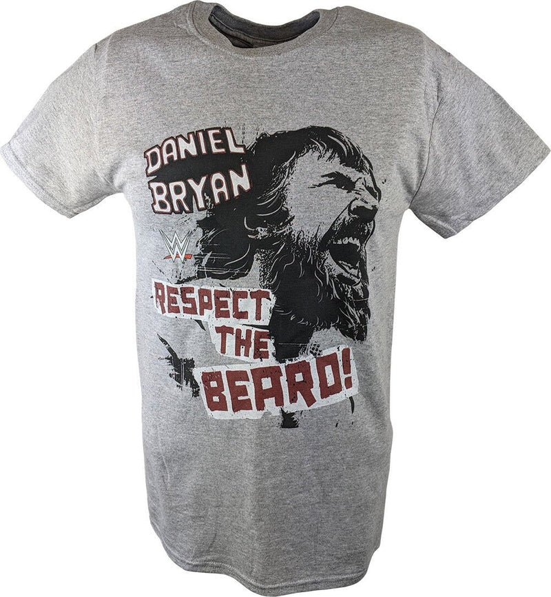 Load image into Gallery viewer, Daniel Bryan Yelling Respect the Beard WWE Mens T-shirt Sports Mem, Cards &amp; Fan Shop &gt; Fan Apparel &amp; Souvenirs &gt; Wrestling by WWE | Extreme Wrestling Shirts
