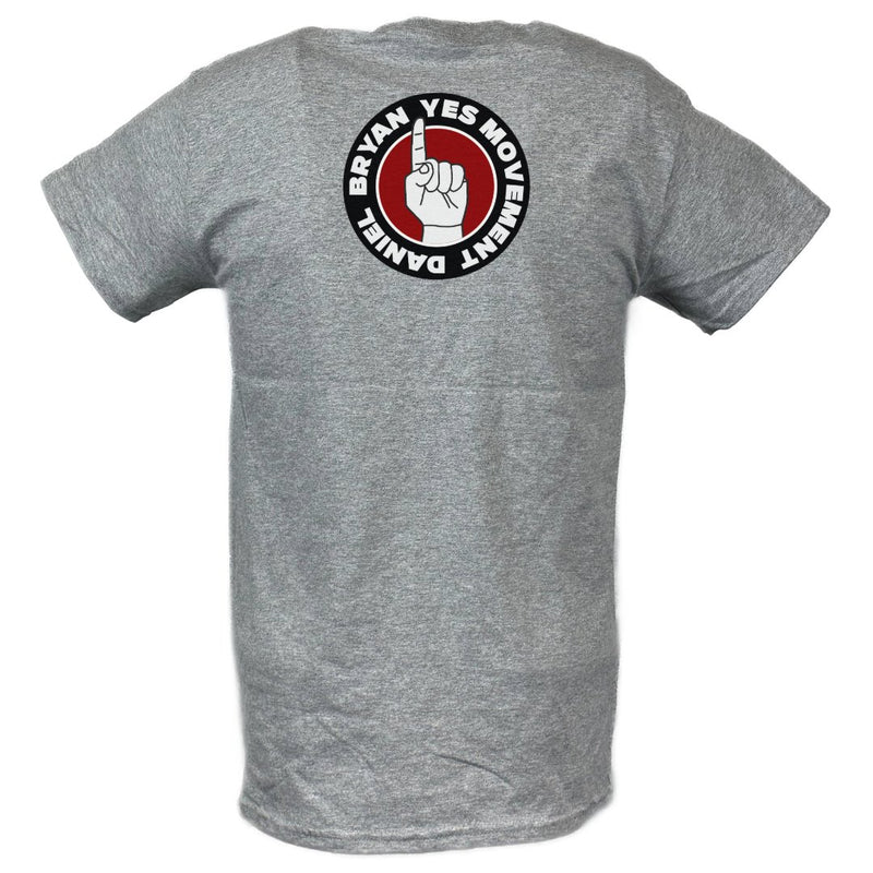 Load image into Gallery viewer, Daniel Bryan Yes Movement Mens Gray T-shirt Sports Mem, Cards &amp; Fan Shop &gt; Fan Apparel &amp; Souvenirs &gt; Wrestling by EWS | Extreme Wrestling Shirts
