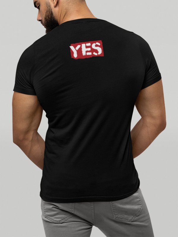 Load image into Gallery viewer, Daniel Bryan Yes Revolution WWE Authentic Mens Red T-shirt by EWS | Extreme Wrestling Shirts
