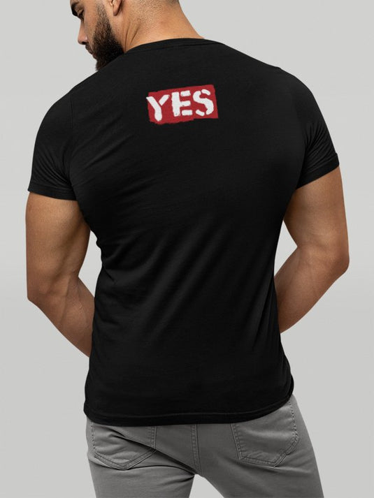 Daniel Bryan Yes Revolution WWE Authentic Mens Red T-shirt by EWS | Extreme Wrestling Shirts